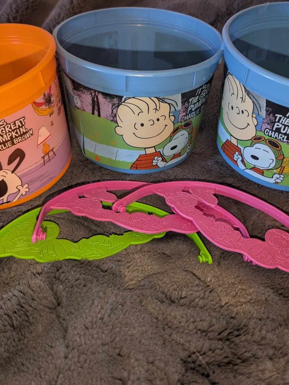 2016 McDonalds 50 years The Great Pumpkin buckets